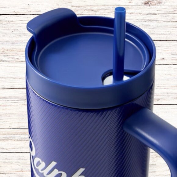 The Ralph Water Bottle with Straw Polo Ralph Lauren 8 in. H - Picture 2 of 2